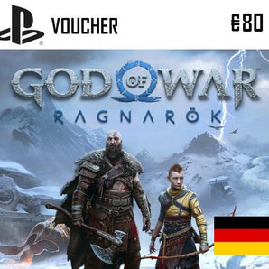PlayStation Network Card €80 - God of War Ragnarök - validvalley.com - Chave do produto