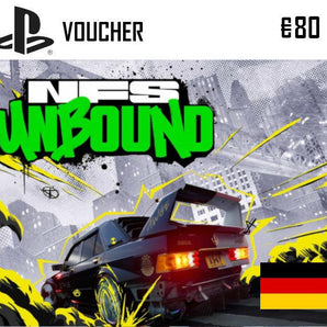 PlayStation Network Card €80 - Need for Speed Unbound - validvalley.com - Chave do produto