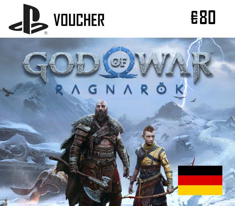 PlayStation Network Card €80 DE -God of War Ragnarök - validvalley.com - 